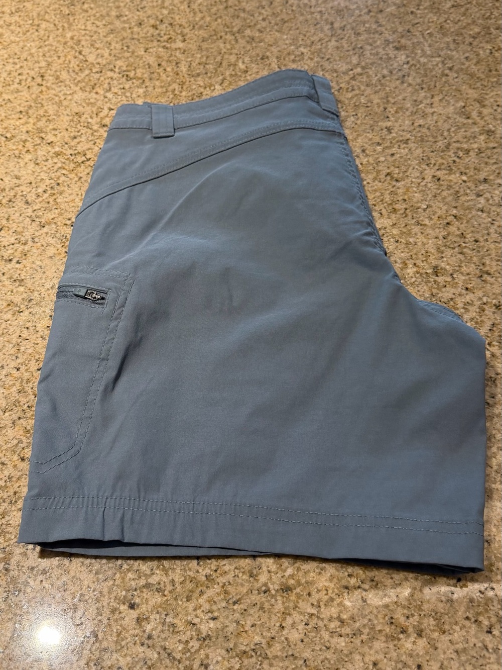 Eddie Bauer Women's Slate Blue Hybrid Shorts - Picture 6 of 6